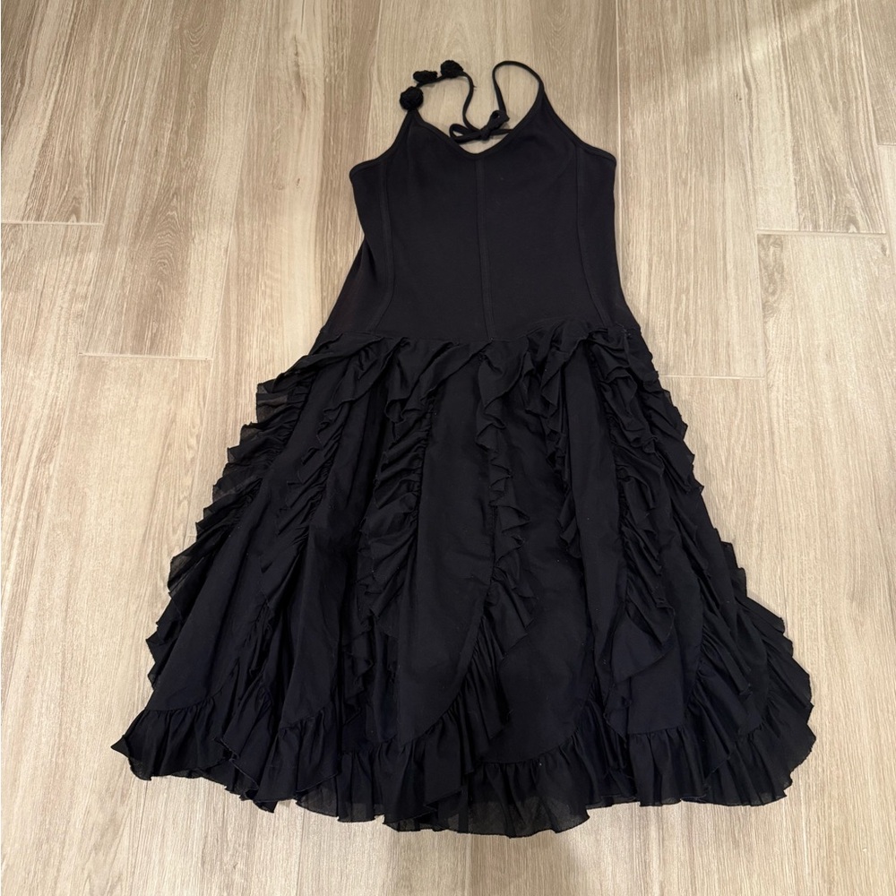 Girls size 14 Eliana et Lena Black Formal Kids Dress